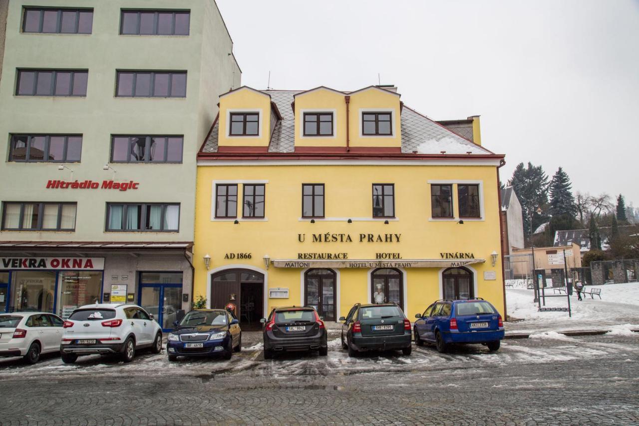 Hotel U Mesta Prahy Nachod Exterior photo